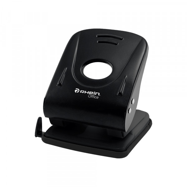 PERFORADORA GRANDE METAL NEGRO 40 HOJAS