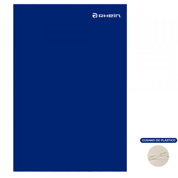 CARPETA PIGMENTADA CON ACCO CLIP OFICIO AZUL