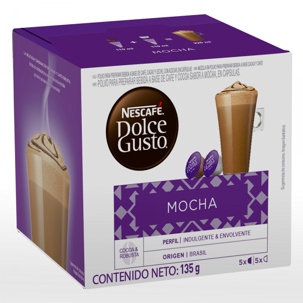 CAPSULA TIPO DOLCE MOCHA  135 GR 10 CAPSULAS