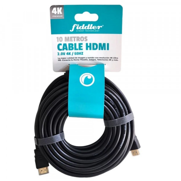 CABLE HDMI EXTRA LARGO 10 MT 4K ULTRA HD 60HZ