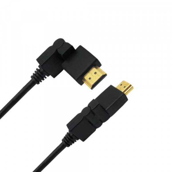 CABLE HDMI PROFESIONAL CABEZAL 360° 1,8 MT