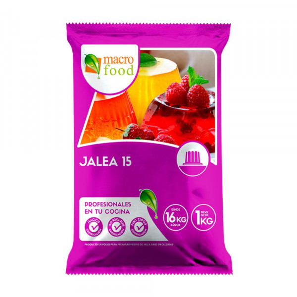 JALEA EN POLVO ALTO RENDIMIENTO NARANJA BOLSA 1 KG