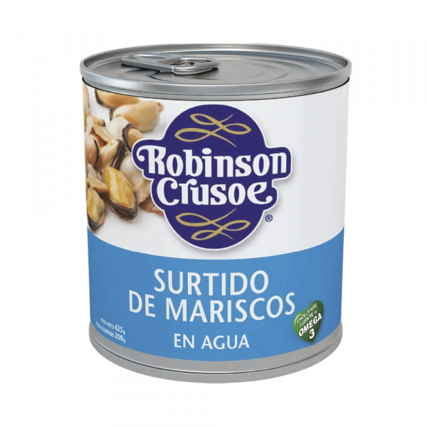 MARISCO CONSERVA AL AGUA SURTIDOS 425G UNIDAD