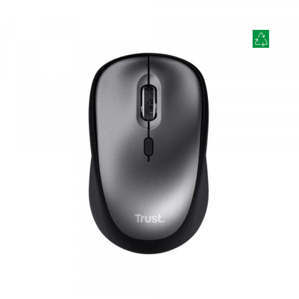 MOUSE INALAMBRICO SILENCIOSO YVI+ NEGRO ECO