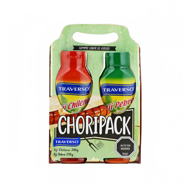 PACK AJI CREMA 240 GR Y AJI PEBRE 230 GR