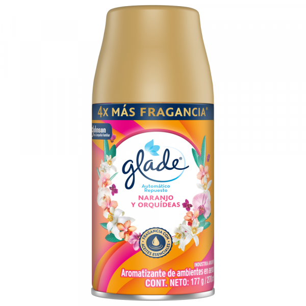 DESODORANTE AMBIENTAL REPUESTO NARANJA/ORQUIDEA 270 CC