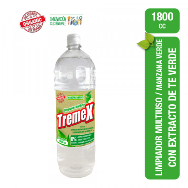 LIMPIADOR DE PISOS ECOACTIVO MANZANA 1.8 LITROS