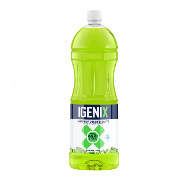 LIMPIADOR DE PISOS DESINFECTANTE MANZANA 1.8 LT