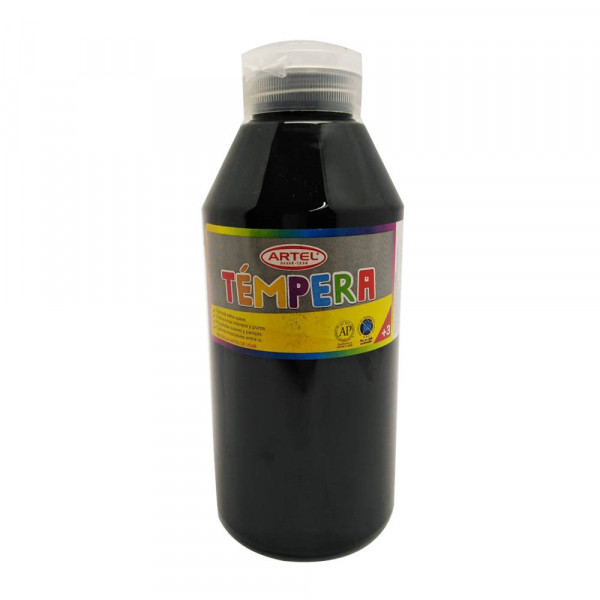 TEMPERA NEGRO 500 ML