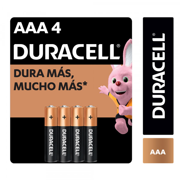 Caja 96 Pilas AAA Duracell triple A Alcalinas - Todopilas Chile