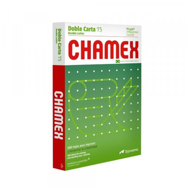 PAPEL FOTOCOPIA MULTIPROPOSITO DOBLE CARTA 75 GR 500 HOJAS