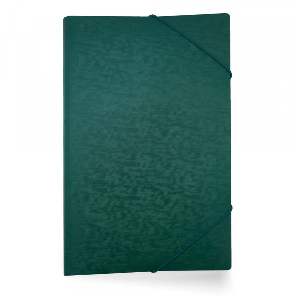 CARPETA CON ELASTICO PP OFICIO VERDE