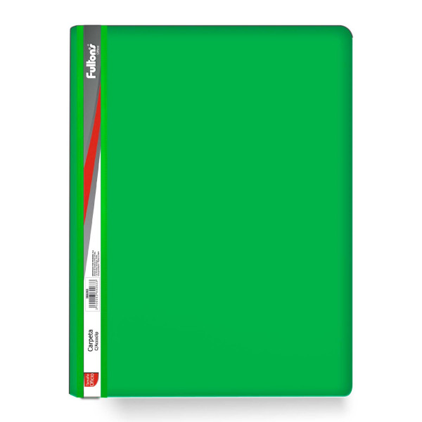 CARPETA VINIL OFICIO VERDE