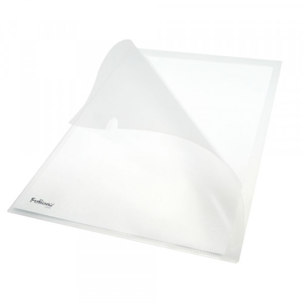 CARPETA PLASTICA DOSSIER CARTA/A4 TRANSPARENTE