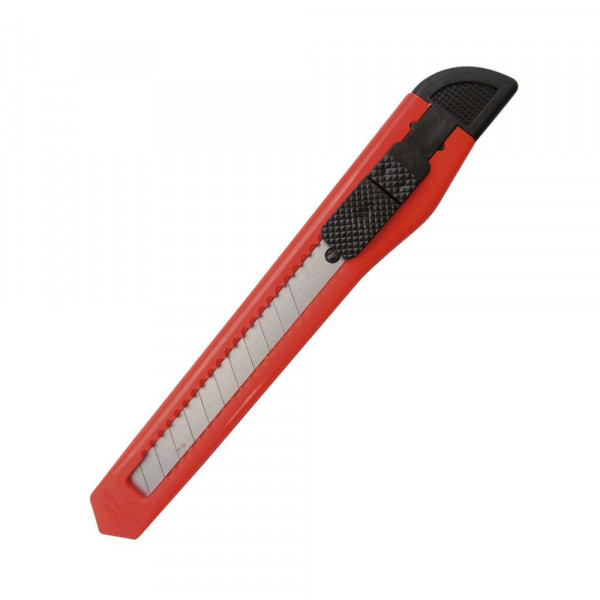 CUCHILLO CARTONERO CHICO G/CORTA F/PRESION  