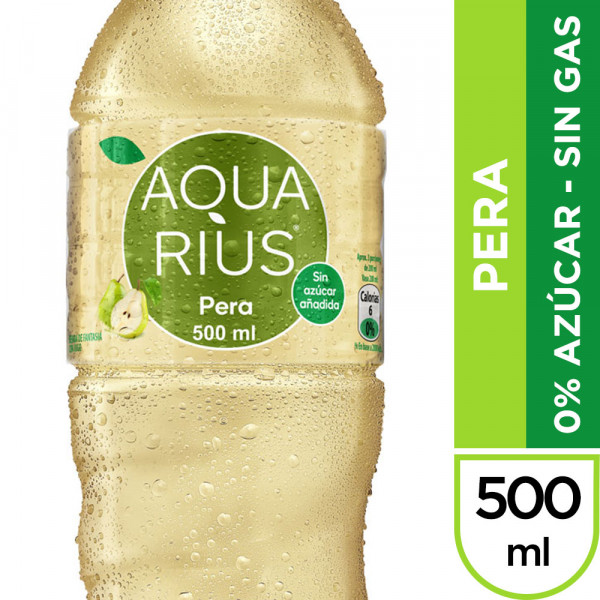 AGUA SABOR PERA 500 ML
