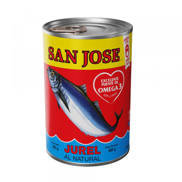 JUREL AL NATURAL TARRO 425 GR
