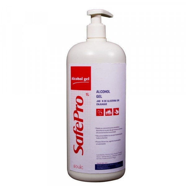 ALCOHOL GEL 1 LT CON VALVULA