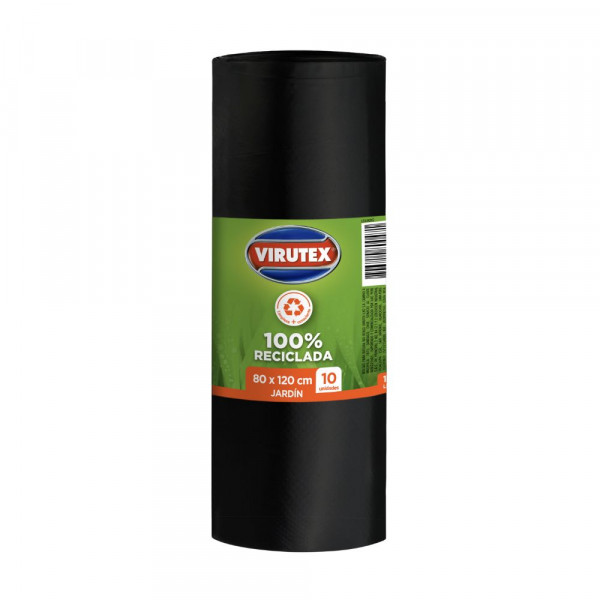 BOLSA BASURA BIOROLLO 80X120 10 UN