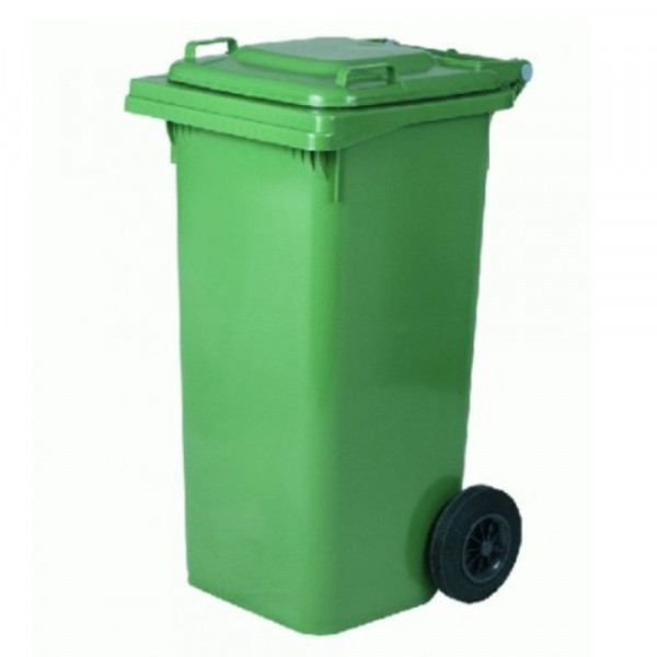 CONTENEDOR BASURA  VERDE 240 LT