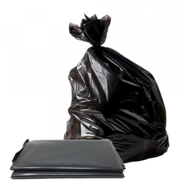 BOLSA BASURA PLANA NEGRA 110X130 5 UN