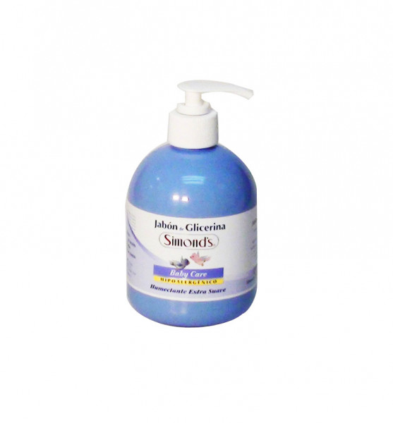 JABON LIQUIDO GLICERINA FRASCO DOSIFICADOR 340 ML 